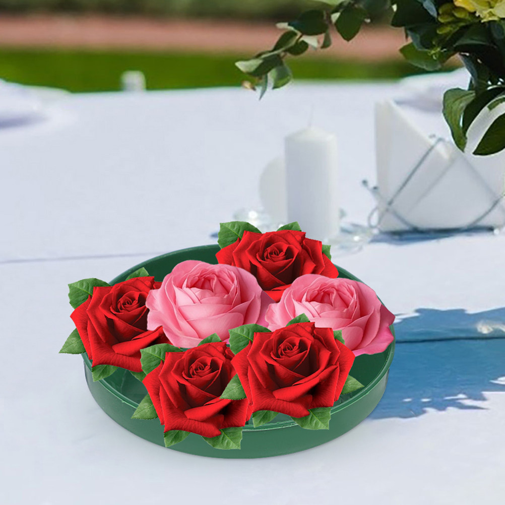 Wedding Decoration Supply - 8Pcs Flower Arrangement Tray Plastic Foam
