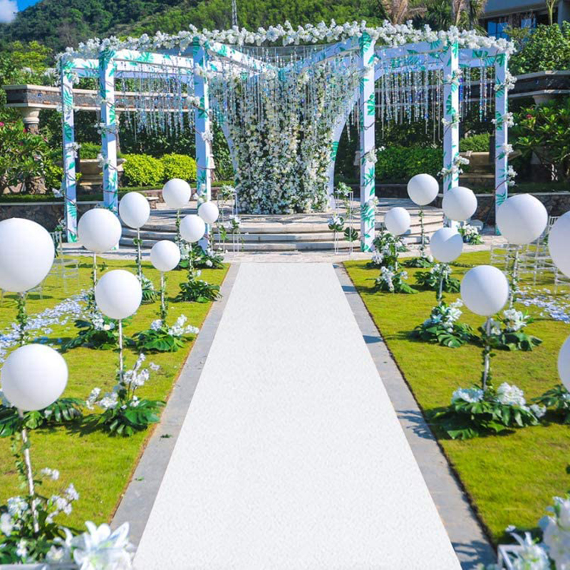 Custom Length Wedding Carpet A - Aisle Runner White recensione e prezzo