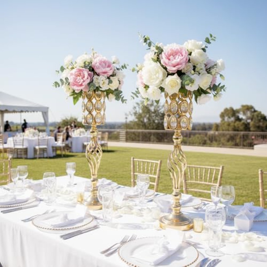 Crystal Wedding Centerpiece Va - Centerpiece Vase Tall recensione e prezzo