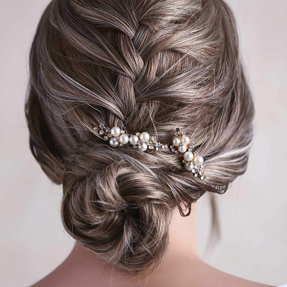 2Pcs Simple Wedding Hair Combs - Wedding Decoration Supply recensione e prezzo