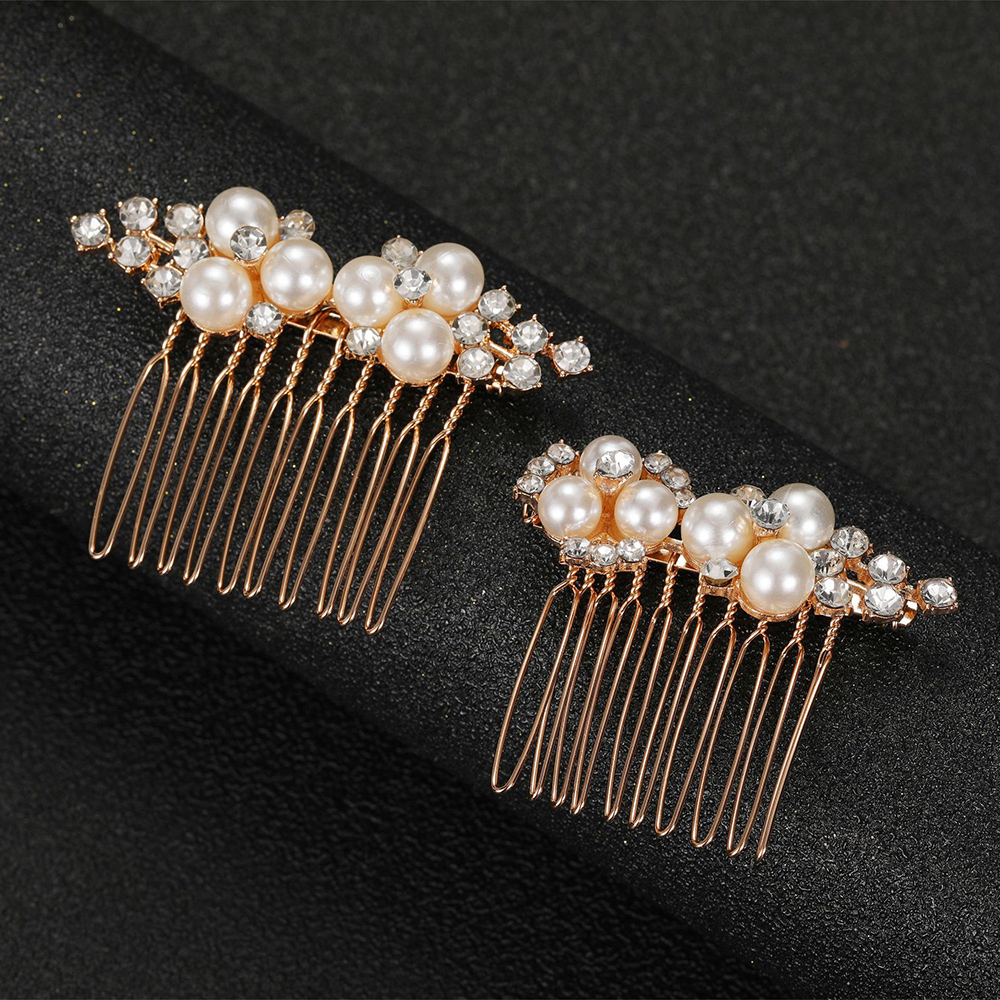 2Pcs Simple Wedding Hair Combs - Wedding Decoration Supply recensione e prezzo