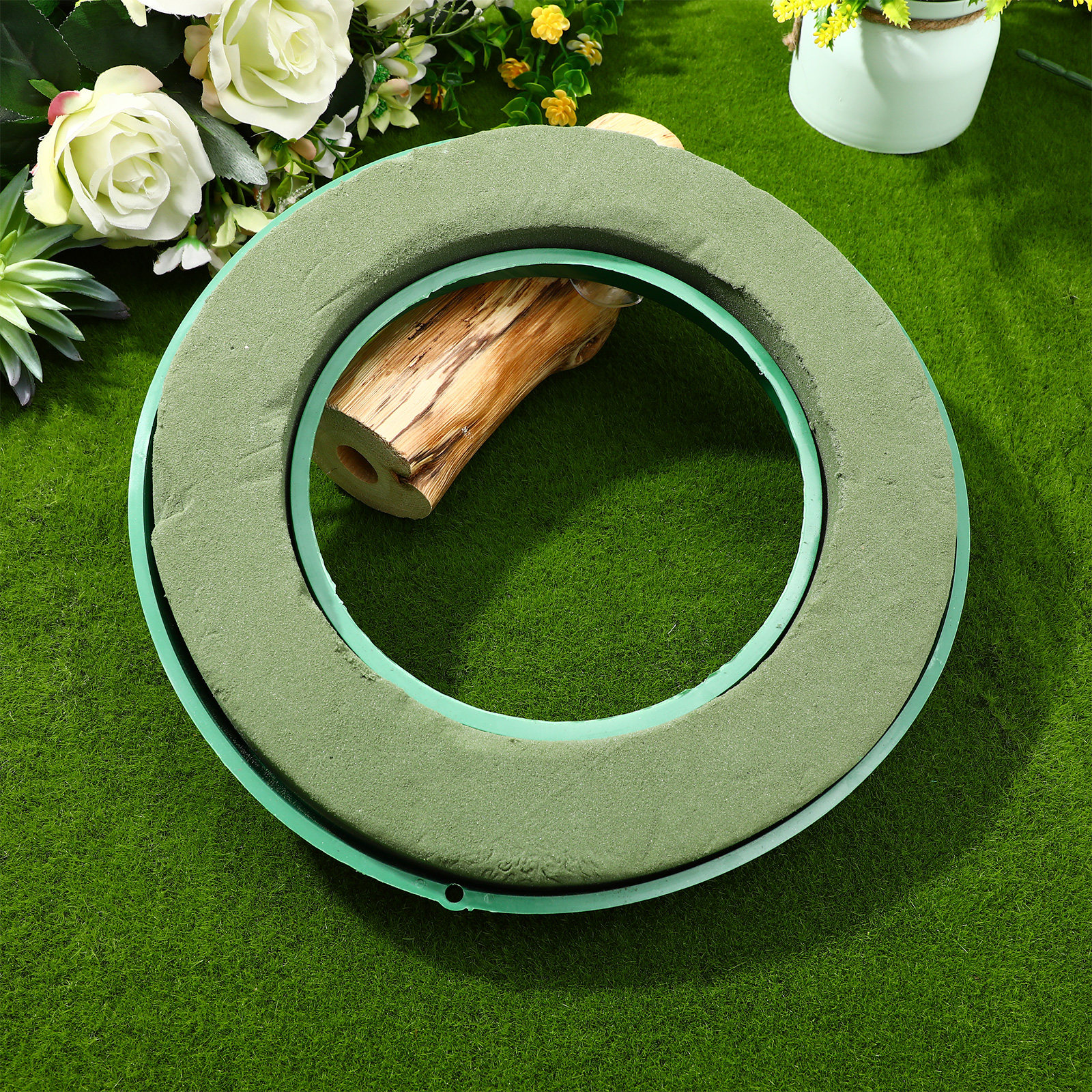 1Pcs Wedding Car Flower Ring S - Wedding Decoration Supply recensione e prezzo
