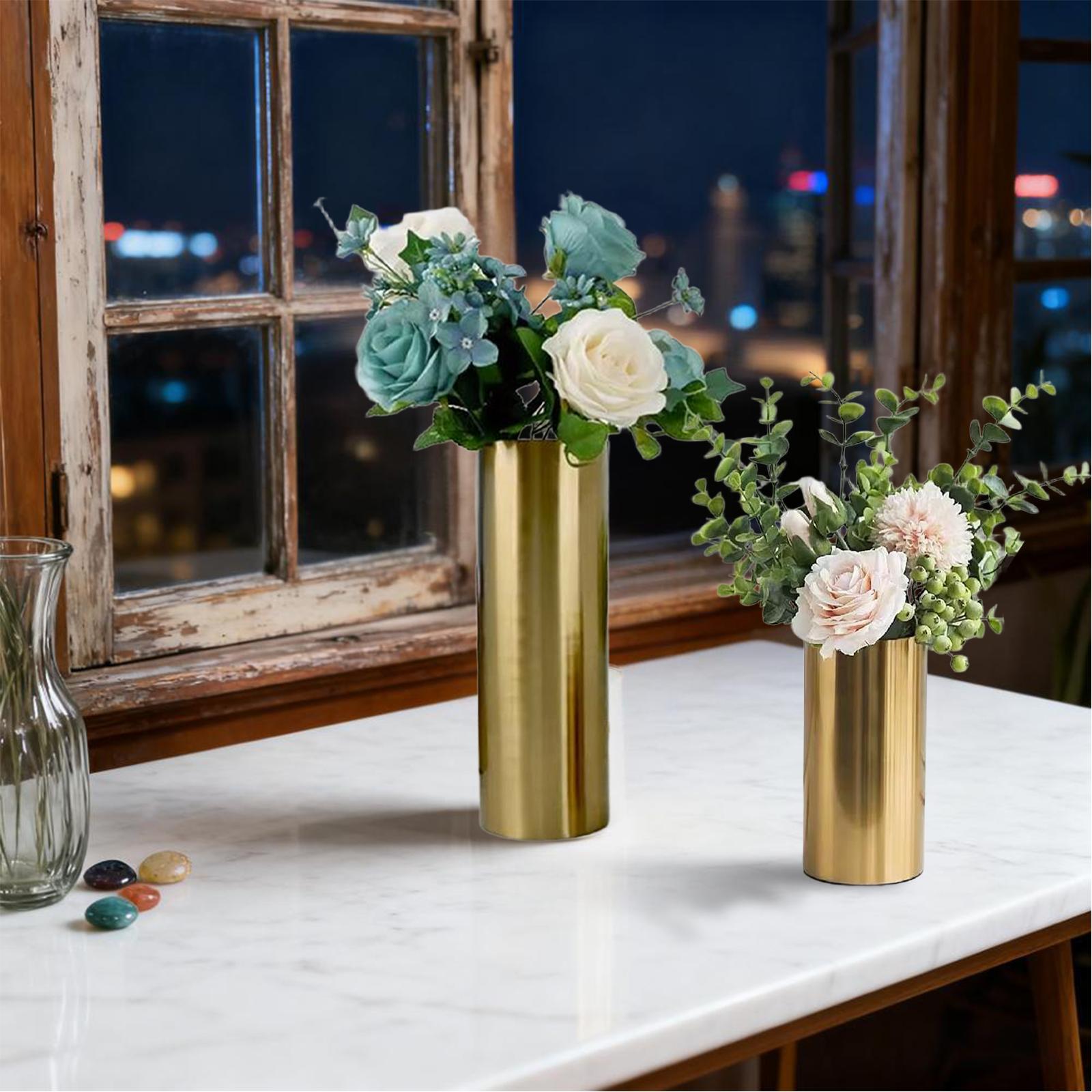 Modern Tall Cylinder Vase Wrou - Centerpiece Vase Tall recensione e prezzo