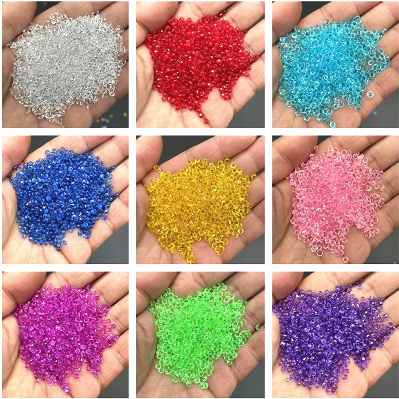 3000pcs Mini Crystal Faux Diam - Wedding Decoration Supply recensione e prezzo