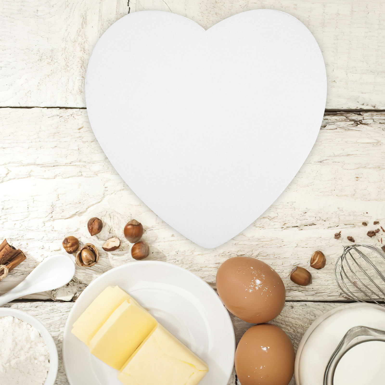 Foams Cake Practice Heart-Shap - Wedding Decoration Supply recensione e prezzo
