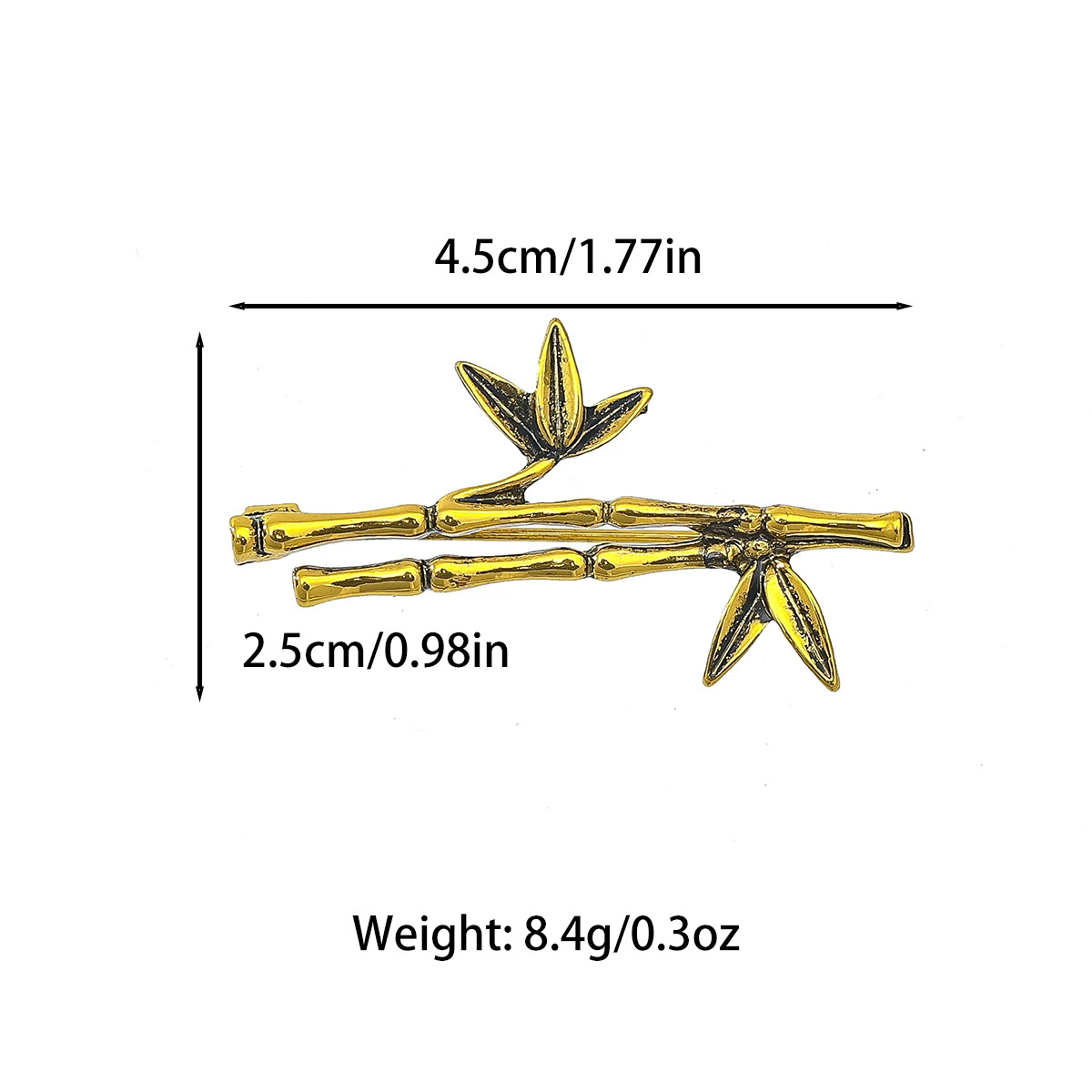 Leaf Bamboo Brooch For Men Wom - Suit Supply Wedding Party recensione e prezzo