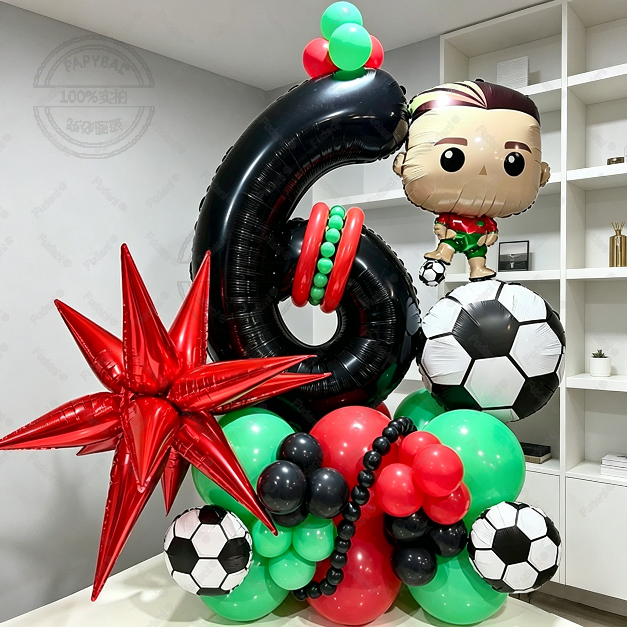 44Pcs Football Boy 1-9th Birth - Supply Wedding Venue recensione e prezzo