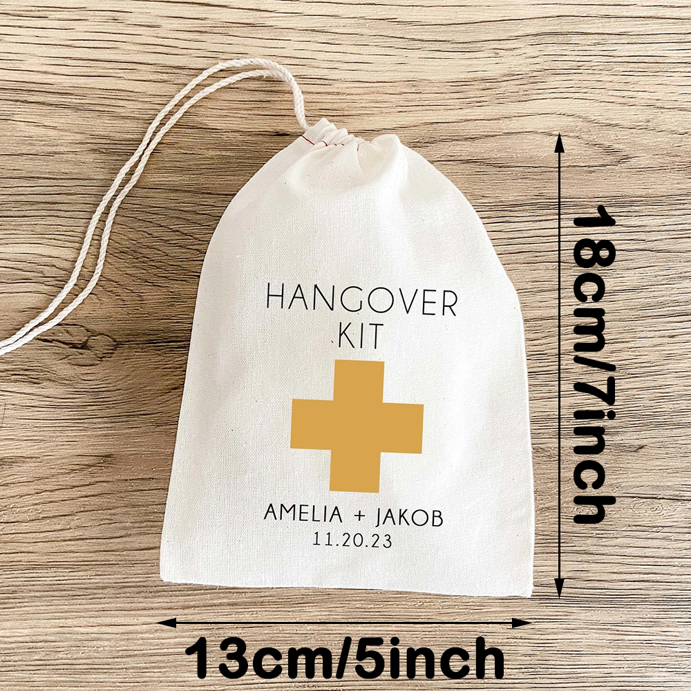 Custom 5Pcs Hangover Kit Cotto - Wedding Supply Kit recensione e prezzo