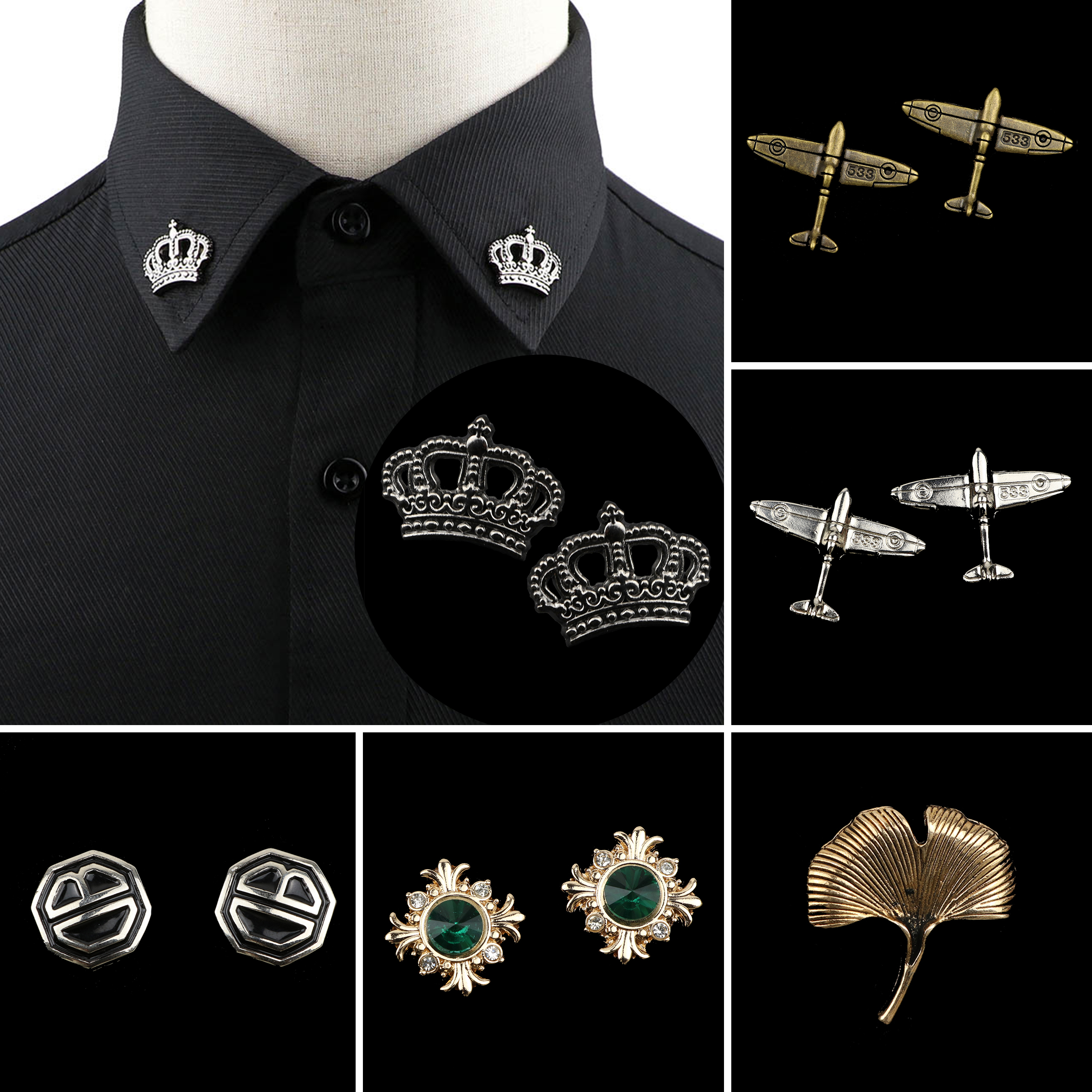 1PC/2PC Trendy Suit Shirt Coll - Suit Supply Wedding Party recensione e prezzo