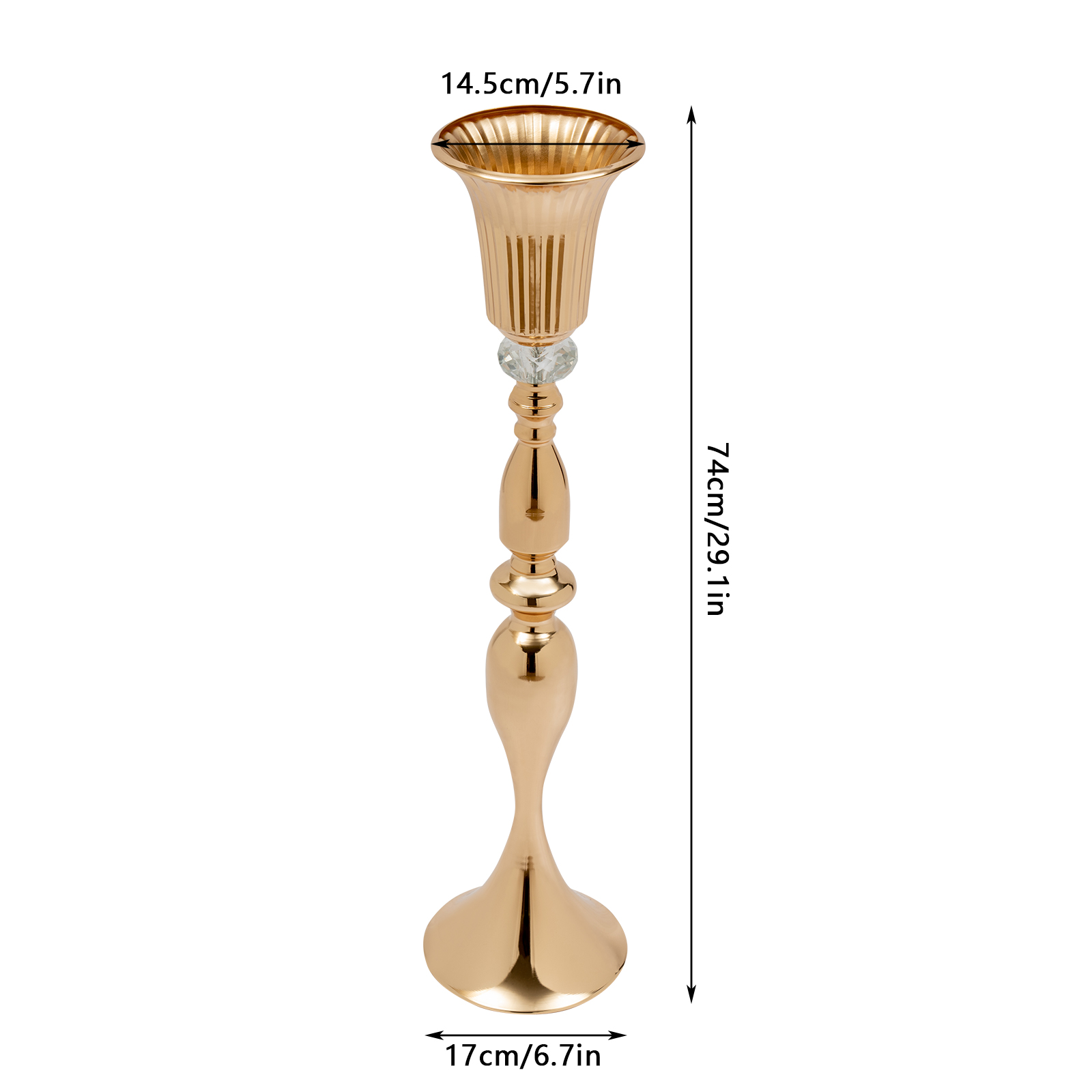 10 Pcs 29.1in Tall Flower Vase - Centerpiece Vase Tall recensione e prezzo