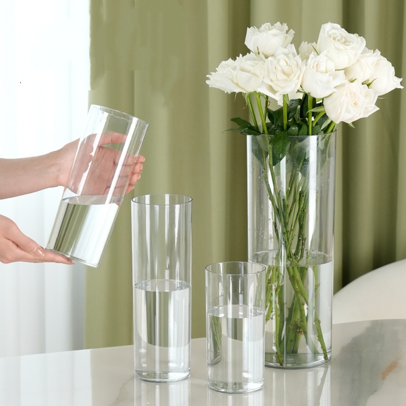 New Acrylic Clear Cylinder Flo - Centerpiece Vase Tall recensione e prezzo