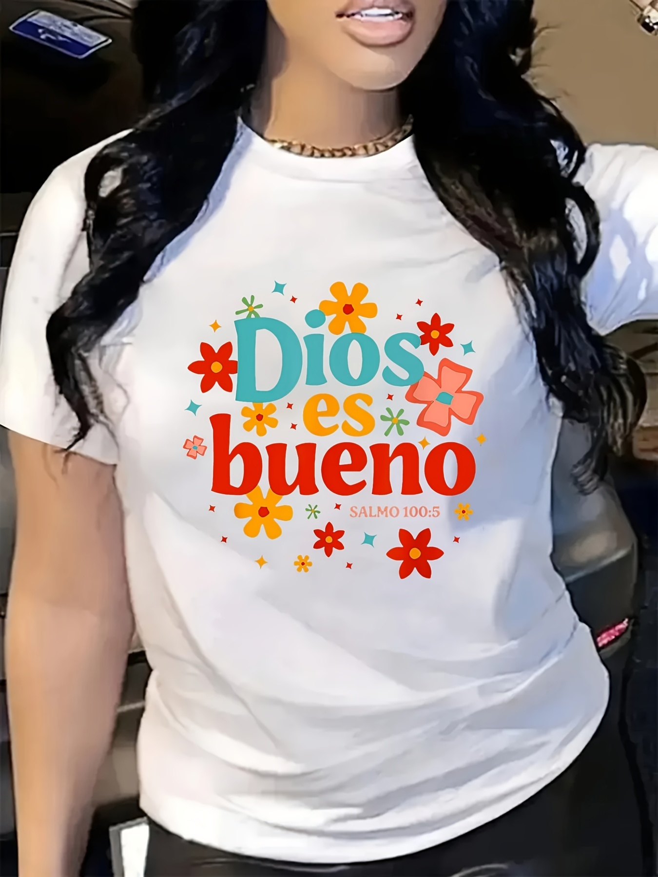 Women'S Spanish Floral T-Shirt - Good Floral & Wedding Decor Supply recensione e prezzo