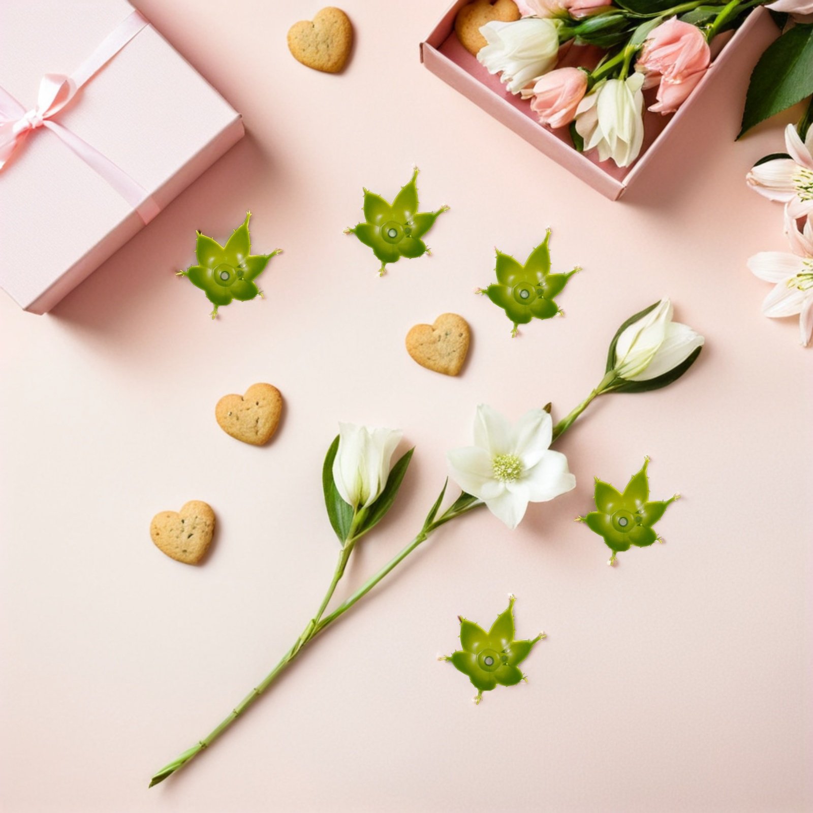 500Pcs Artificial Flower Calyx - Wedding Decoration Supply recensione e prezzo