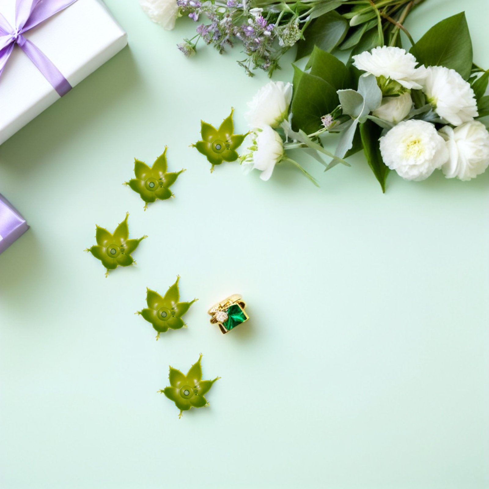 500Pcs Artificial Flower Calyx - Wedding Decoration Supply recensione e prezzo