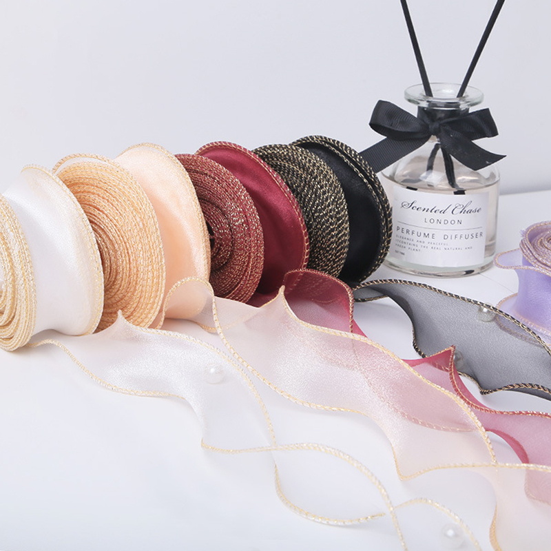 10Yards/Roll Sheer Chiffon Rib - Wedding Decoration Supply recensione e prezzo