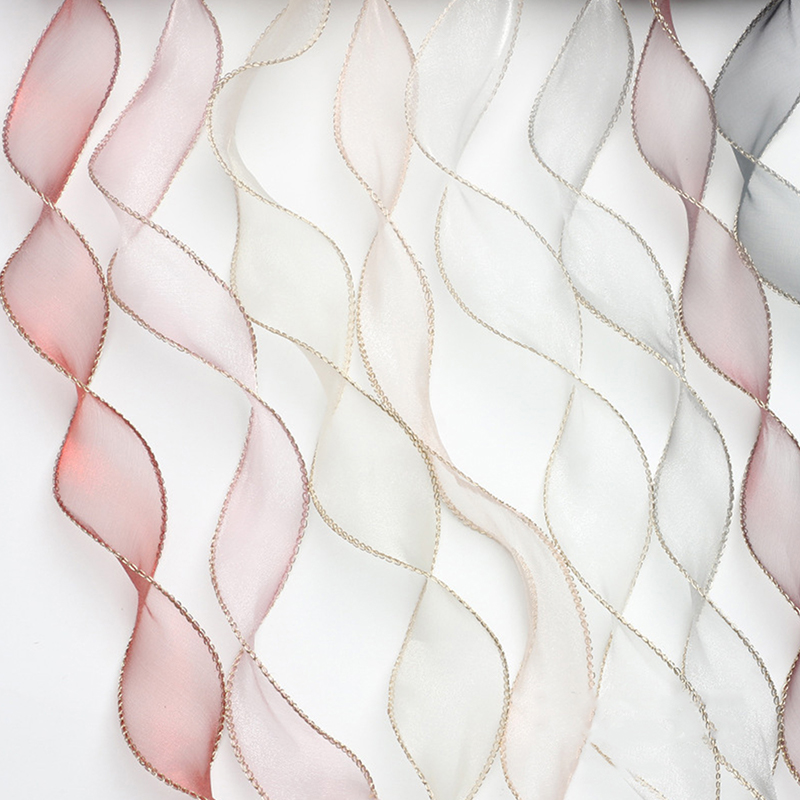 10Yards/Roll Sheer Chiffon Rib - Wedding Decoration Supply recensione e prezzo