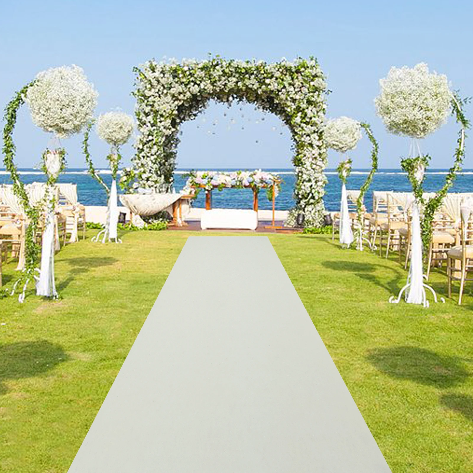 White Carpet Runner for Party, - Aisle Runner White recensione e prezzo