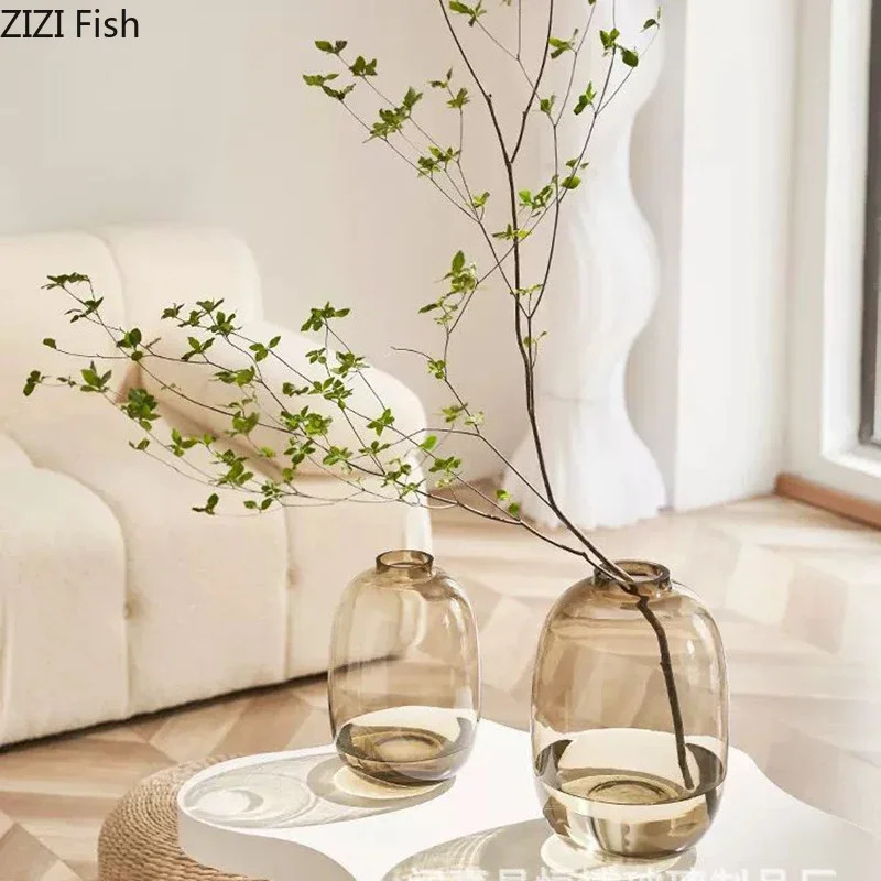 Transparent Glass Vase, Office - Centerpiece Vase Tall recensione e prezzo