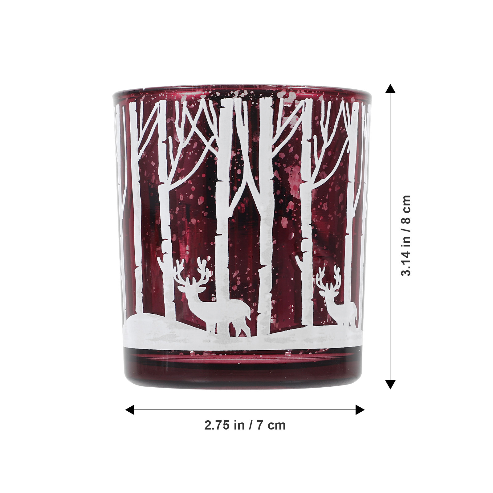 Christmas Red Glass Christmas  - Wedding Decoration Supply recensione e prezzo