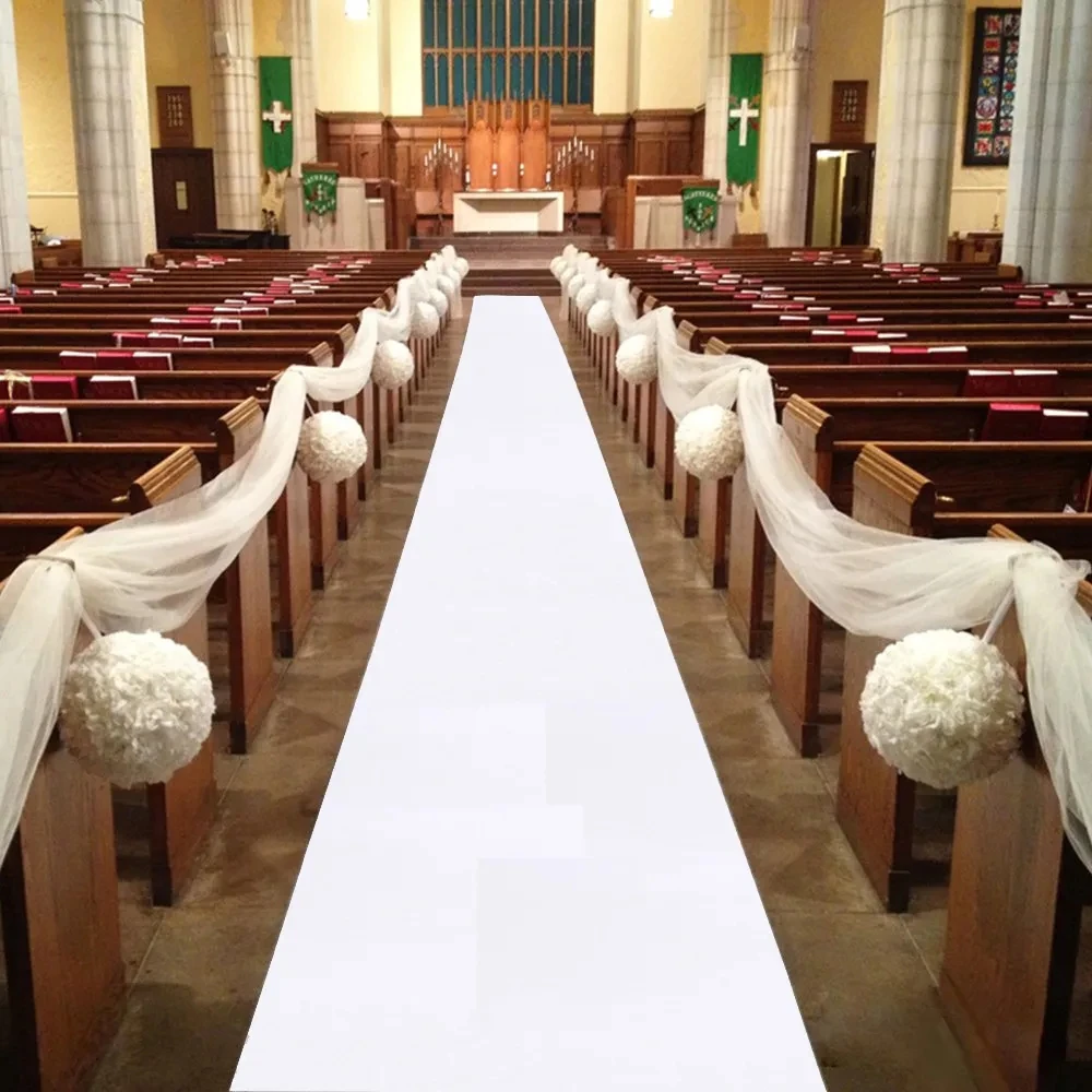 Romantic White Carpet Wedding  - Aisle Runner White recensione e prezzo