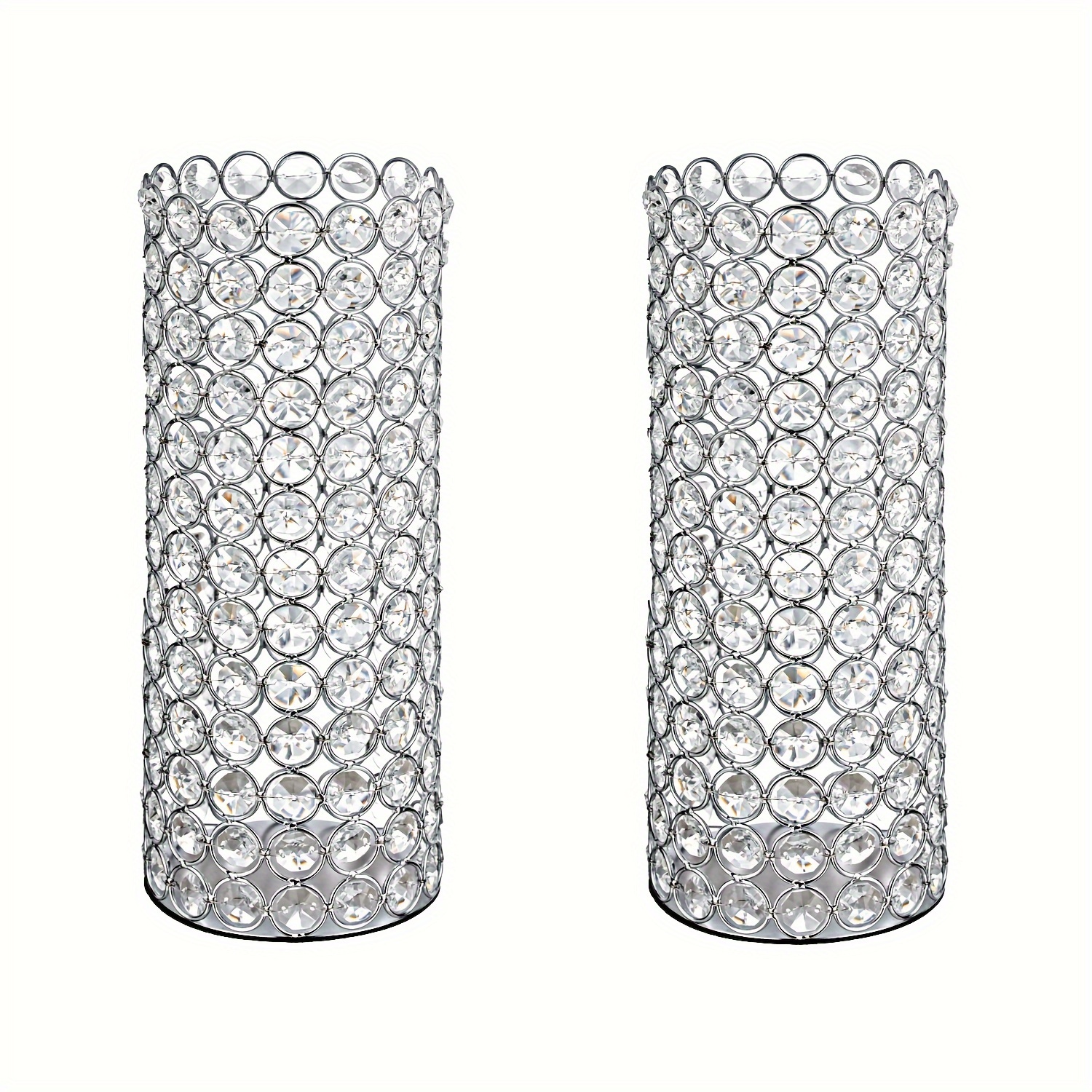 2pcs Crystal Cylinder Vase for - Centerpiece Vase Tall recensione e prezzo