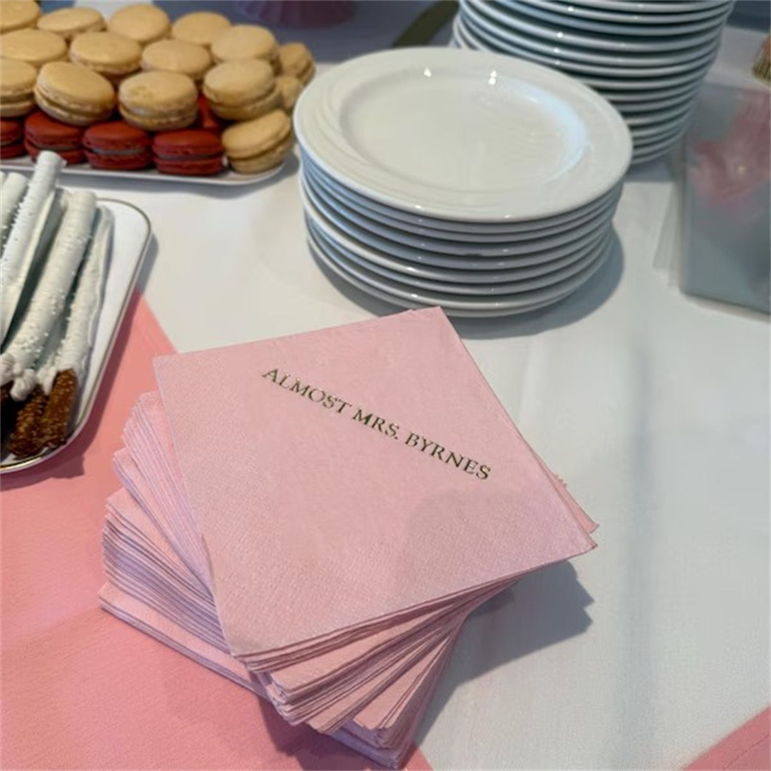 50pcs Custom Wedding Napkins I - Supply Wedding Venue recensione e prezzo