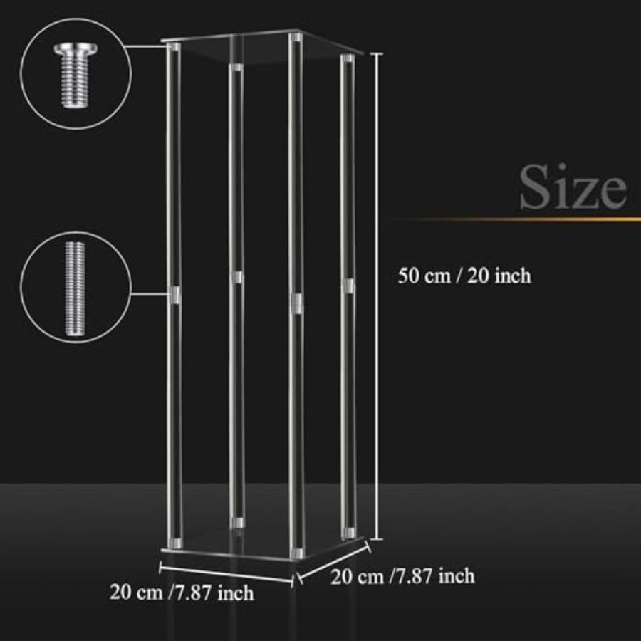 6 Pieces Tall Acrylic Vase Wed - Centerpiece Vase Tall recensione e prezzo