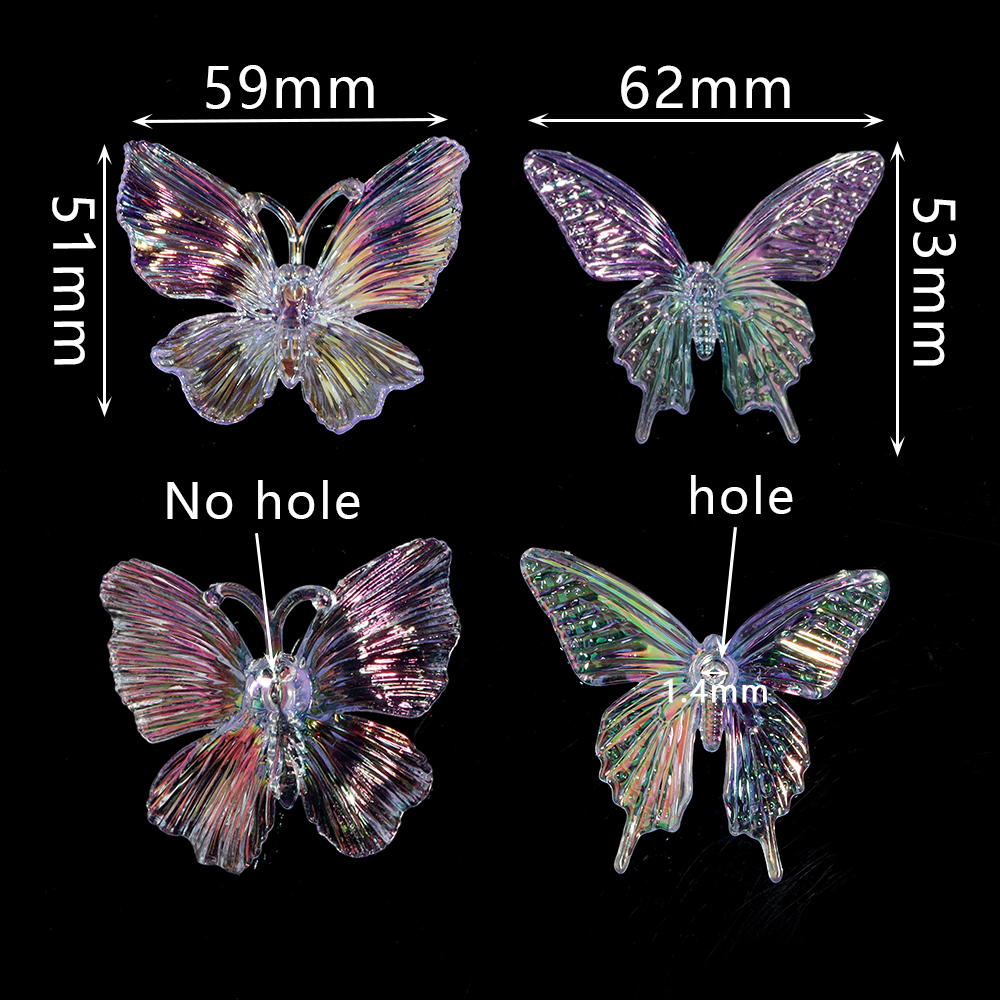 5pcs Acrylic Butterfly Gradien - Wedding Decoration Supply recensione e prezzo