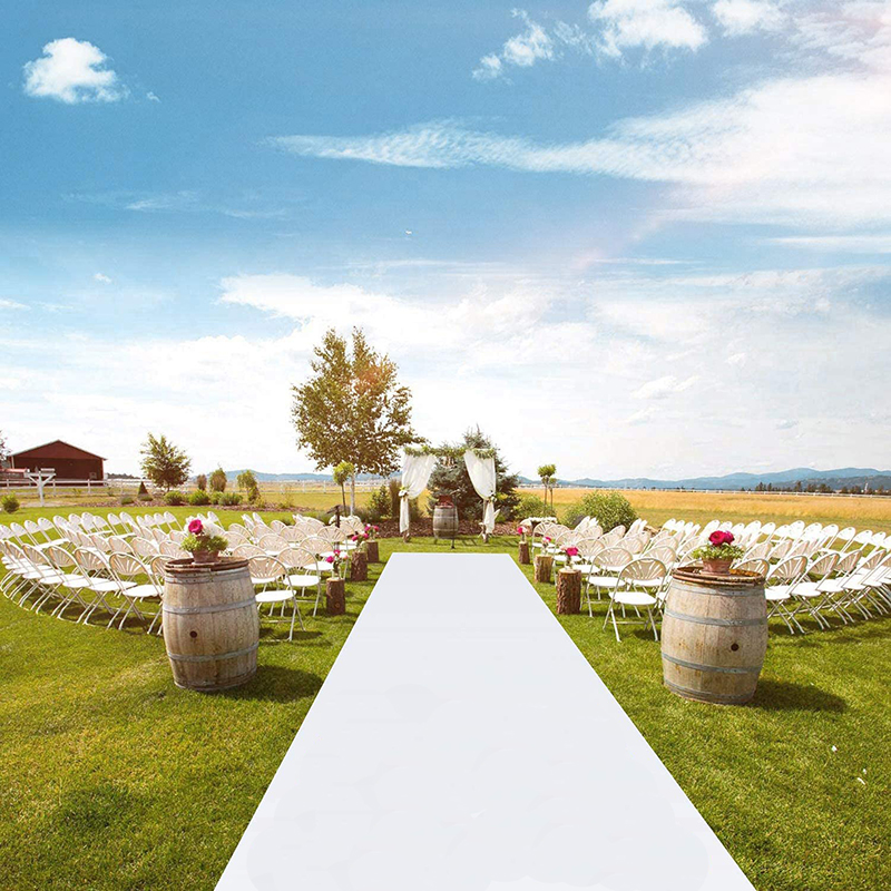 Romantic White Wedding Carpet  - Aisle Runner White recensione e prezzo