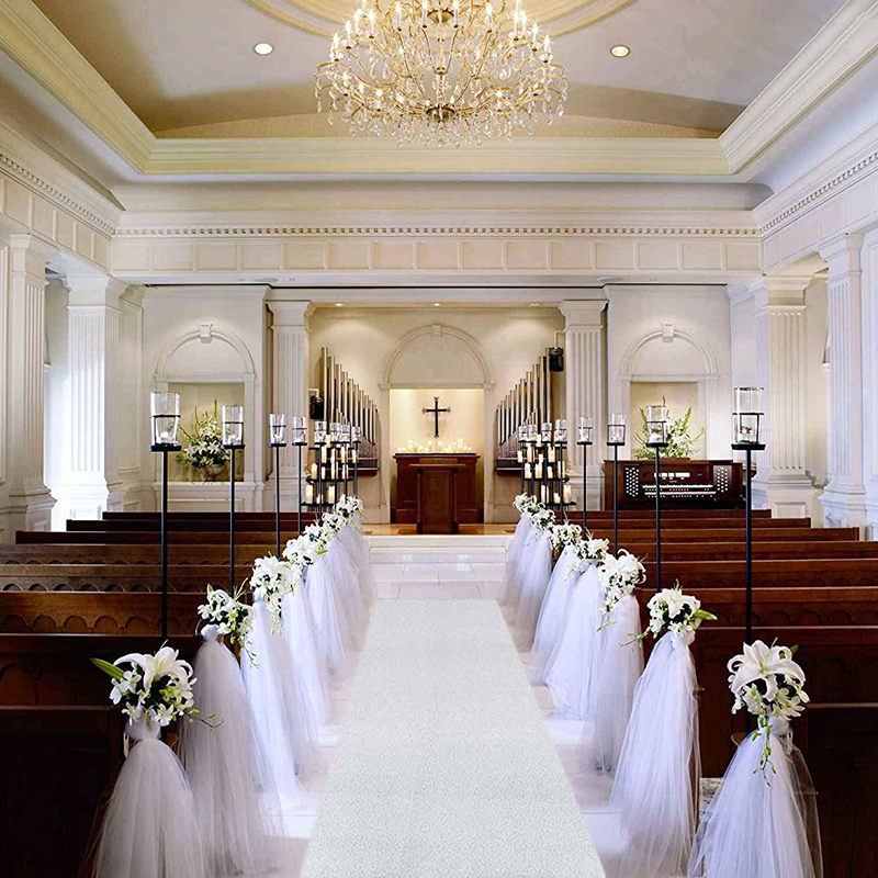Romantic White Wedding Carpet  - Aisle Runner White recensione e prezzo