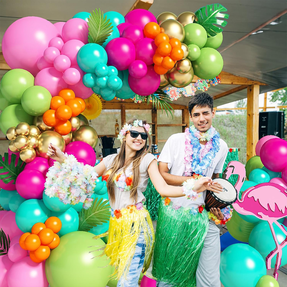 138Pcs Summer Tropical Balloon - Wedding Supply Kit recensione e prezzo
