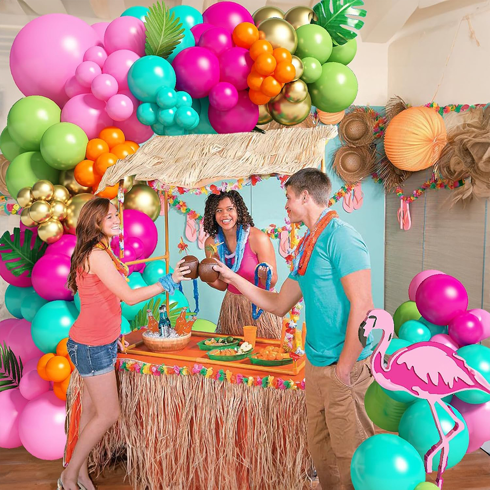 138Pcs Summer Tropical Balloon - Wedding Supply Kit recensione e prezzo