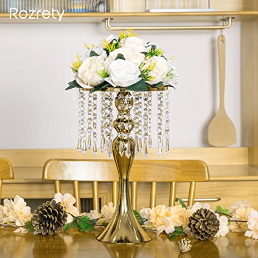 4 Pcs Gold Vases for Centerpie - Centerpiece Vase Tall recensione e prezzo