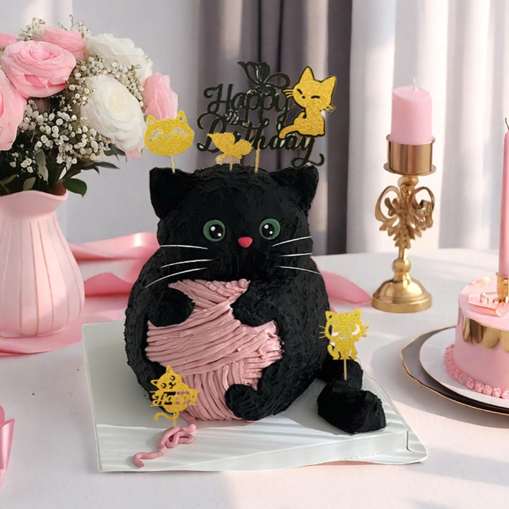Cat Party Cake Decoration Anim - Suit Supply Wedding Party recensione e prezzo