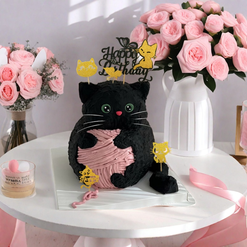 Cat Party Cake Decoration Anim - Suit Supply Wedding Party recensione e prezzo