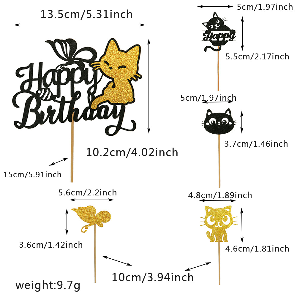 Cat Party Cake Decoration Anim - Suit Supply Wedding Party recensione e prezzo
