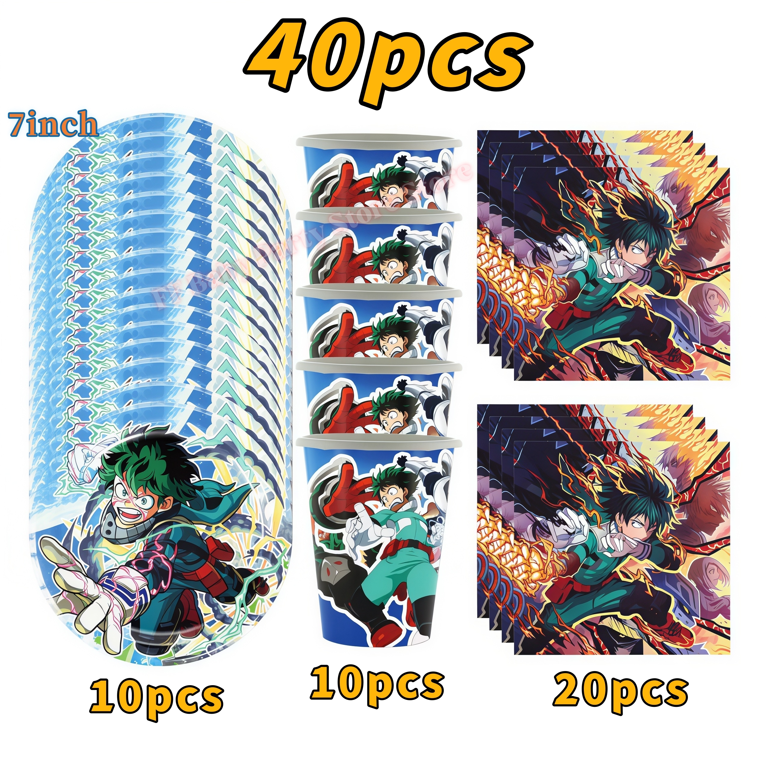 My Heroed Academia Birthday Pa - Wedding Supply Kit recensione e prezzo