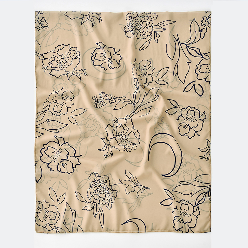 Ramadan Printed Chiffon Hijab  - Good Floral & Wedding Decor Supply recensione e prezzo