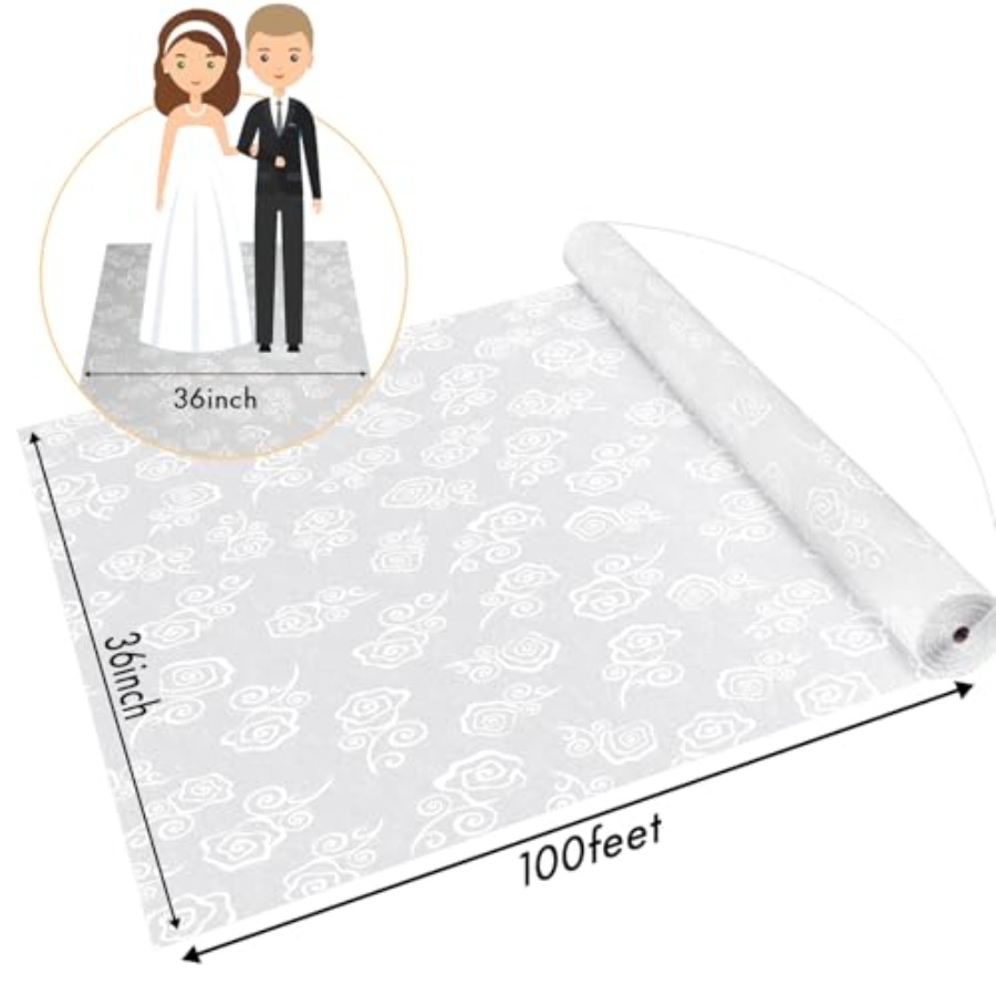 Thickened Aisle Runner for Wed - Aisle Runner White recensione e prezzo