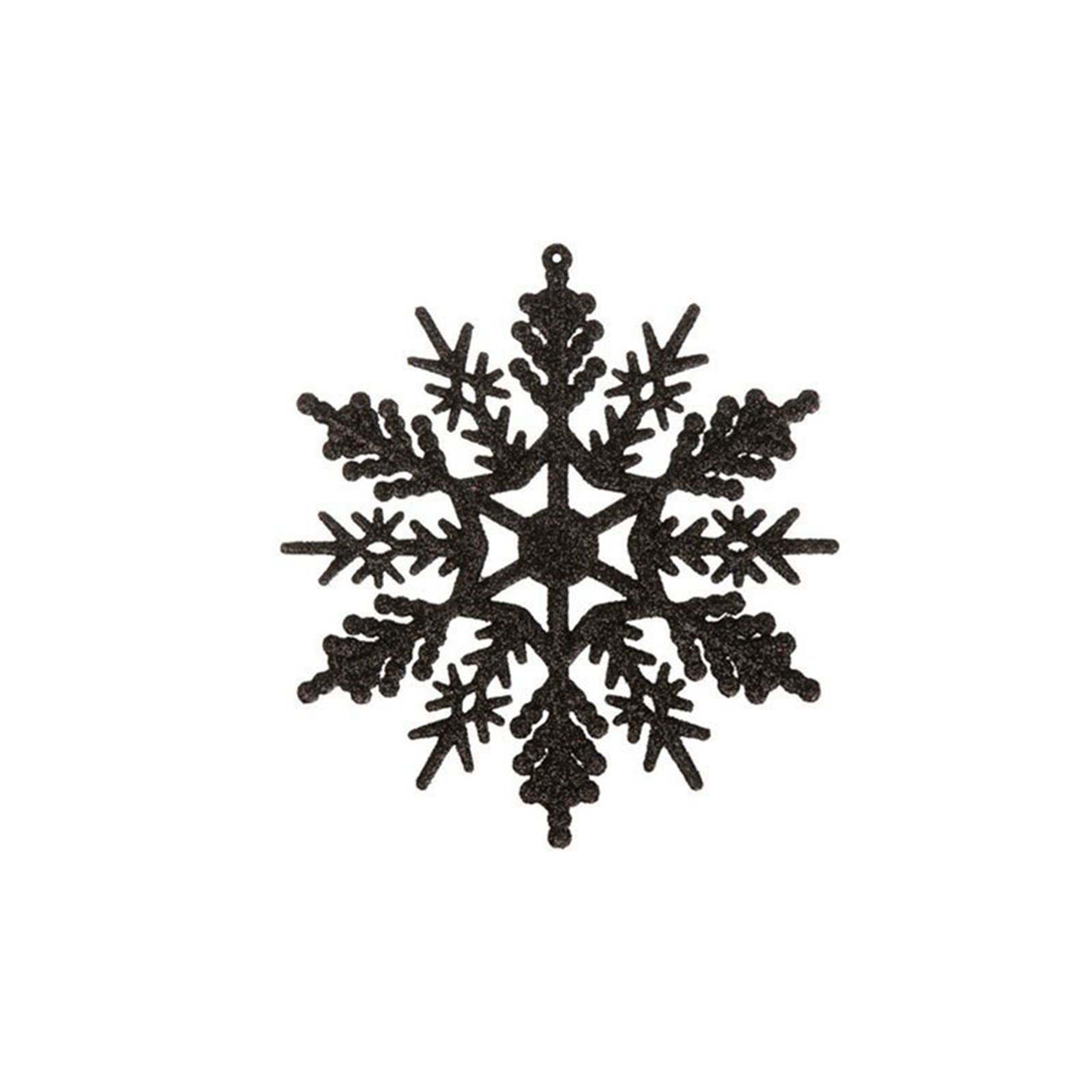 12pcs/set Black Plastic Snowfl - Supply Wedding Venue recensione e prezzo
