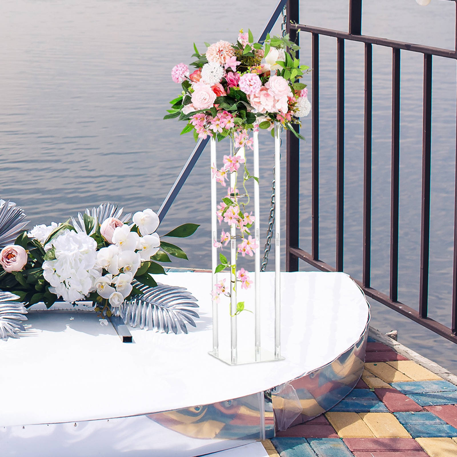 Acrylic Vases Wedding Centerpi - Centerpiece Vase Tall recensione e prezzo
