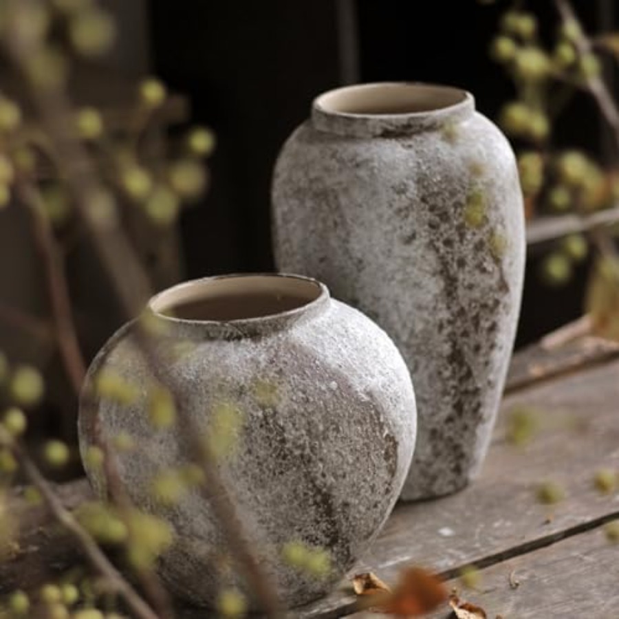 Rustic Ceramic Tall Floor Vase - Centerpiece Vase Tall recensione e prezzo