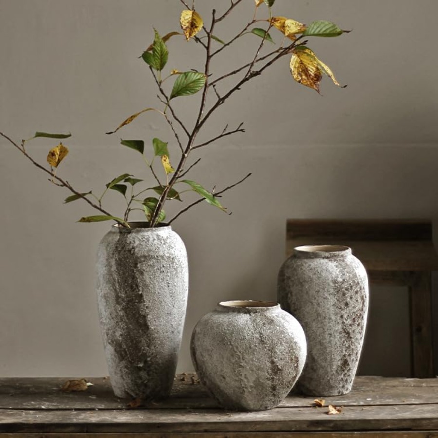 Rustic Ceramic Tall Floor Vase - Centerpiece Vase Tall recensione e prezzo