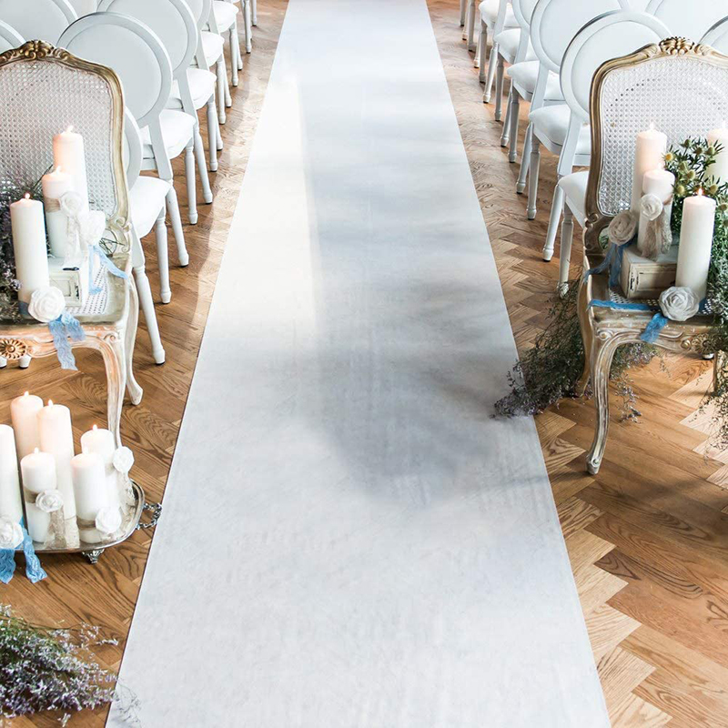 Anti-Slip Non-woven Fabric Wed - Aisle Runner White recensione e prezzo