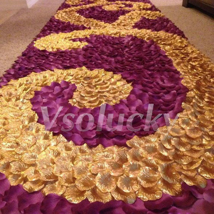 100pcs Silk Rose Petals Table  - Supply Wedding Venue recensione e prezzo
