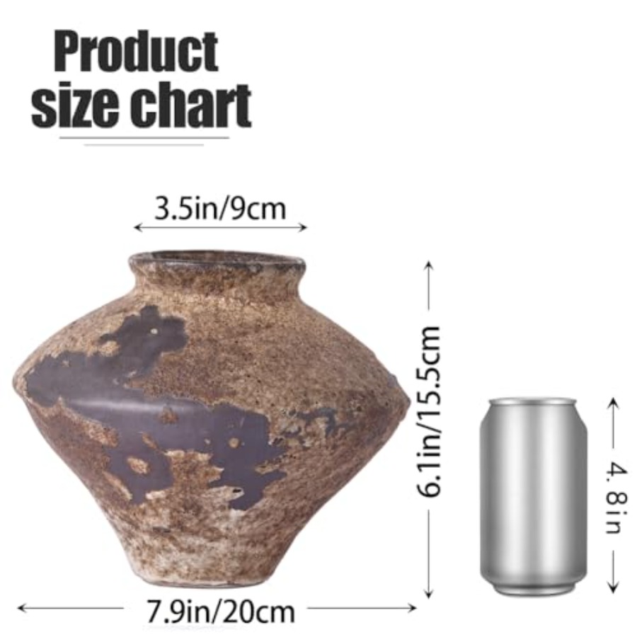 Wabi Sabi Rusty Vintage Vase,  - Centerpiece Vase Tall recensione e prezzo