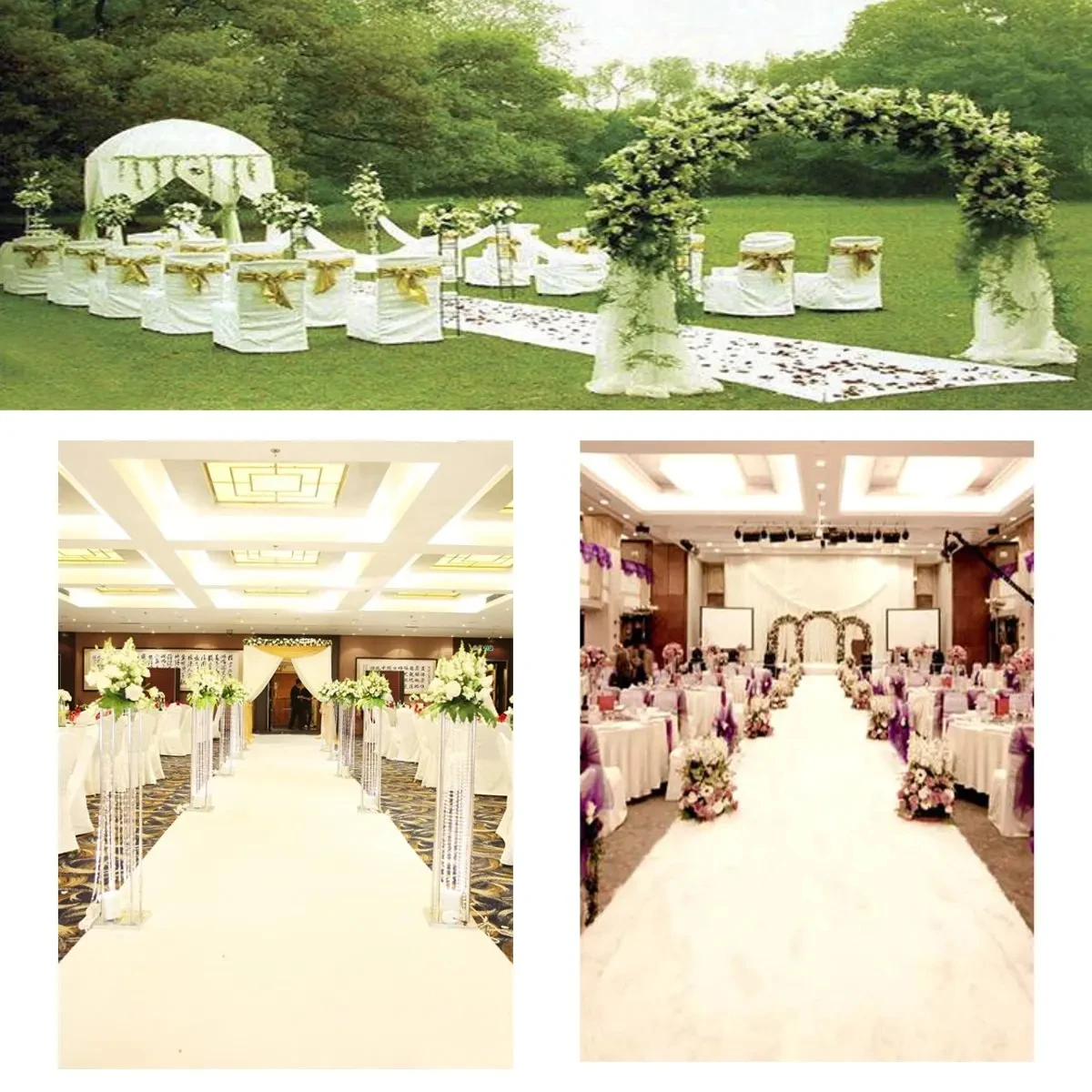 Custom Length Aisle Runner Wed - Aisle Runner White recensione e prezzo