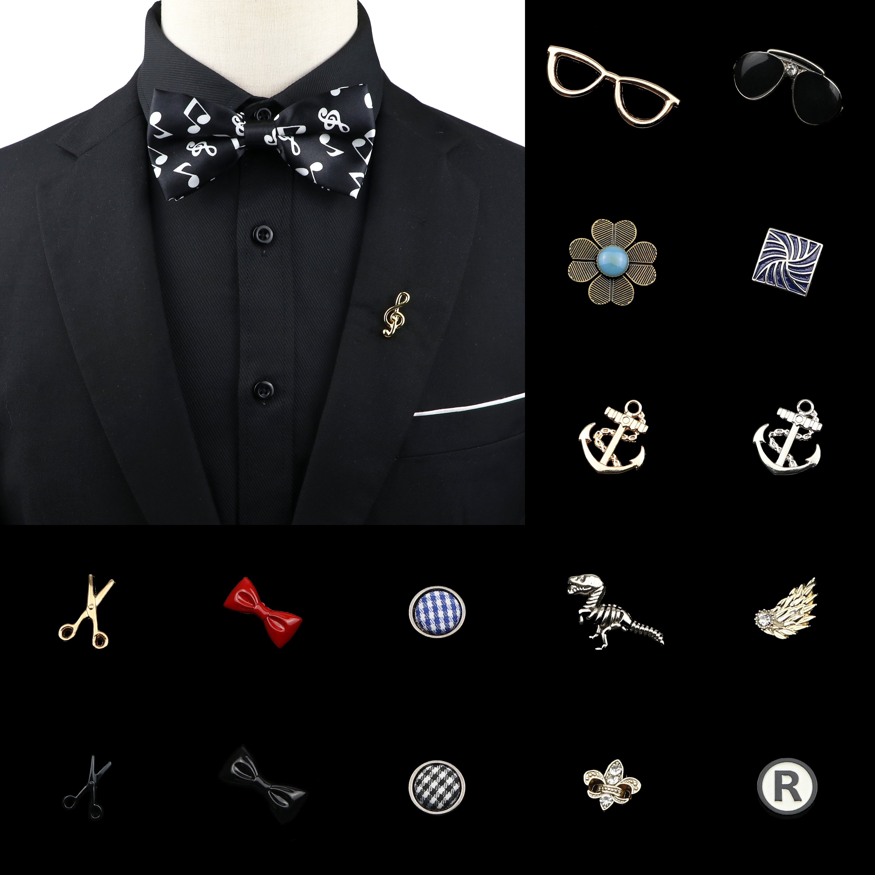 Cool Fashion Men Women Brooche - Suit Supply Wedding Party recensione e prezzo
