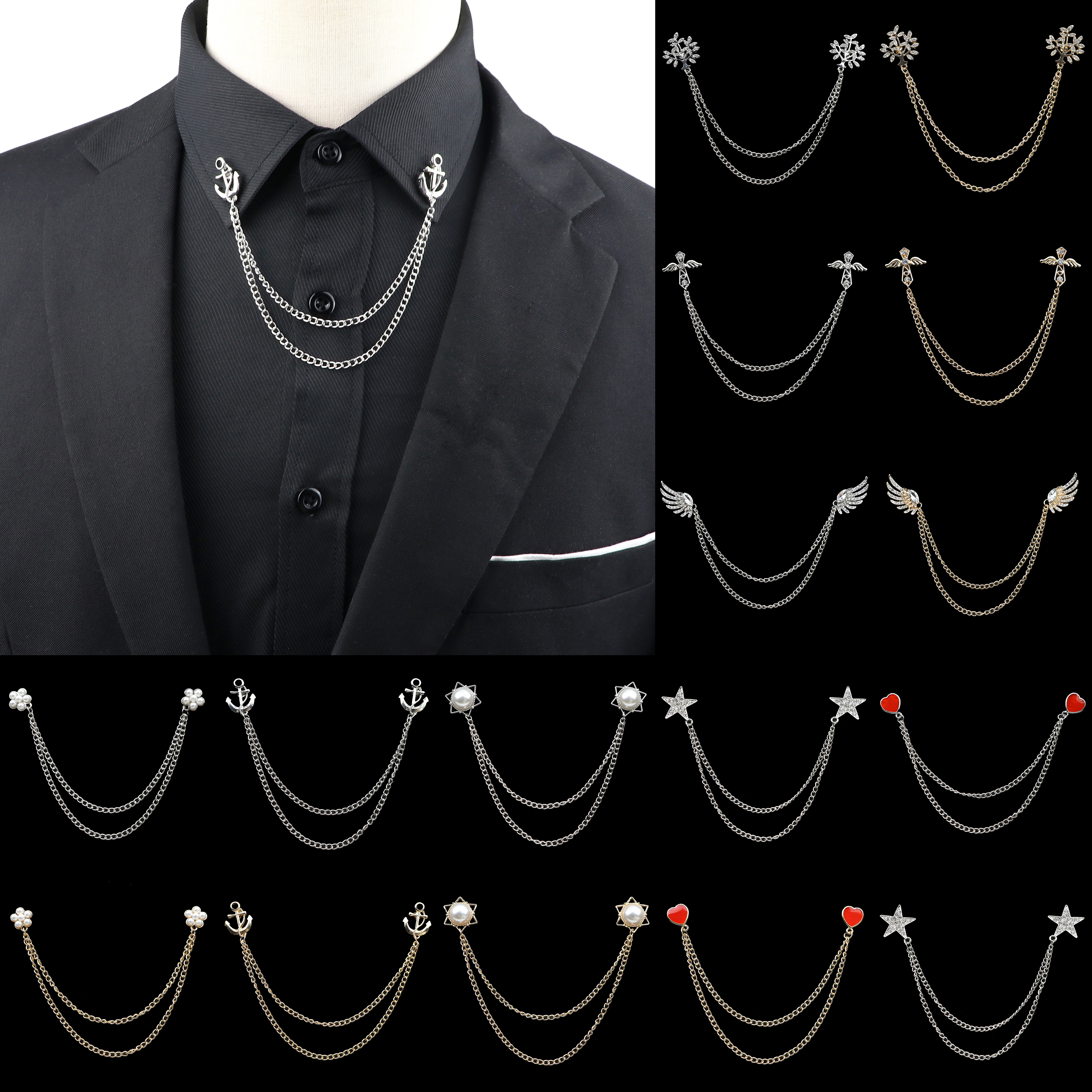 Fashion Gentleman Tassel Brooc - Suit Supply Wedding Party recensione e prezzo