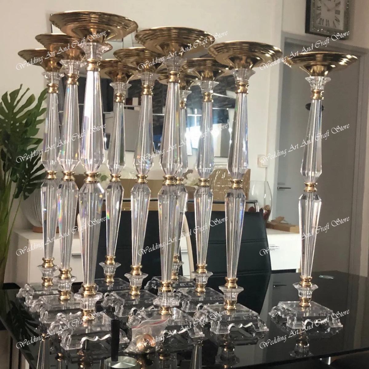 10pcs(40cm to 100cm tall)Acryl - Centerpiece Vase Tall recensione e prezzo
